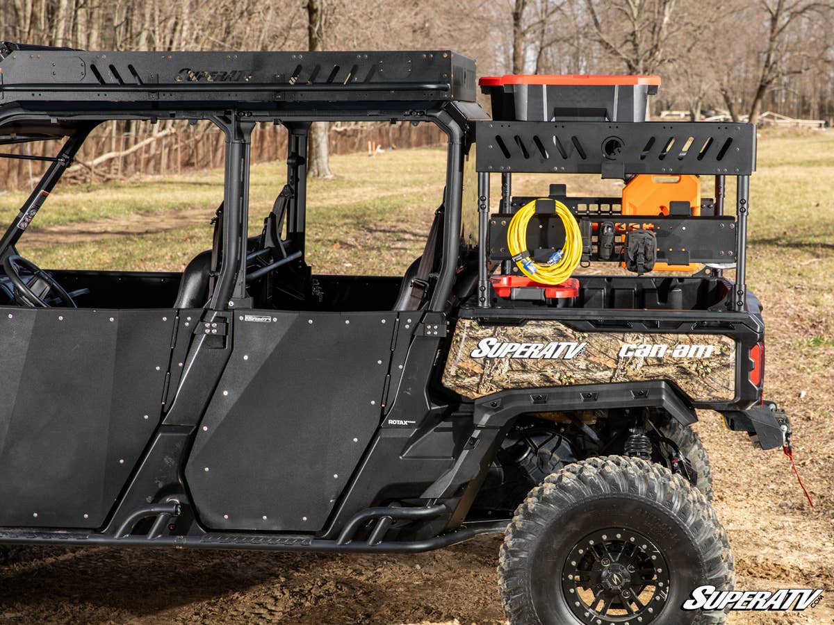 SuperATV Can-Am Defender Max Outfitter Bed Rack