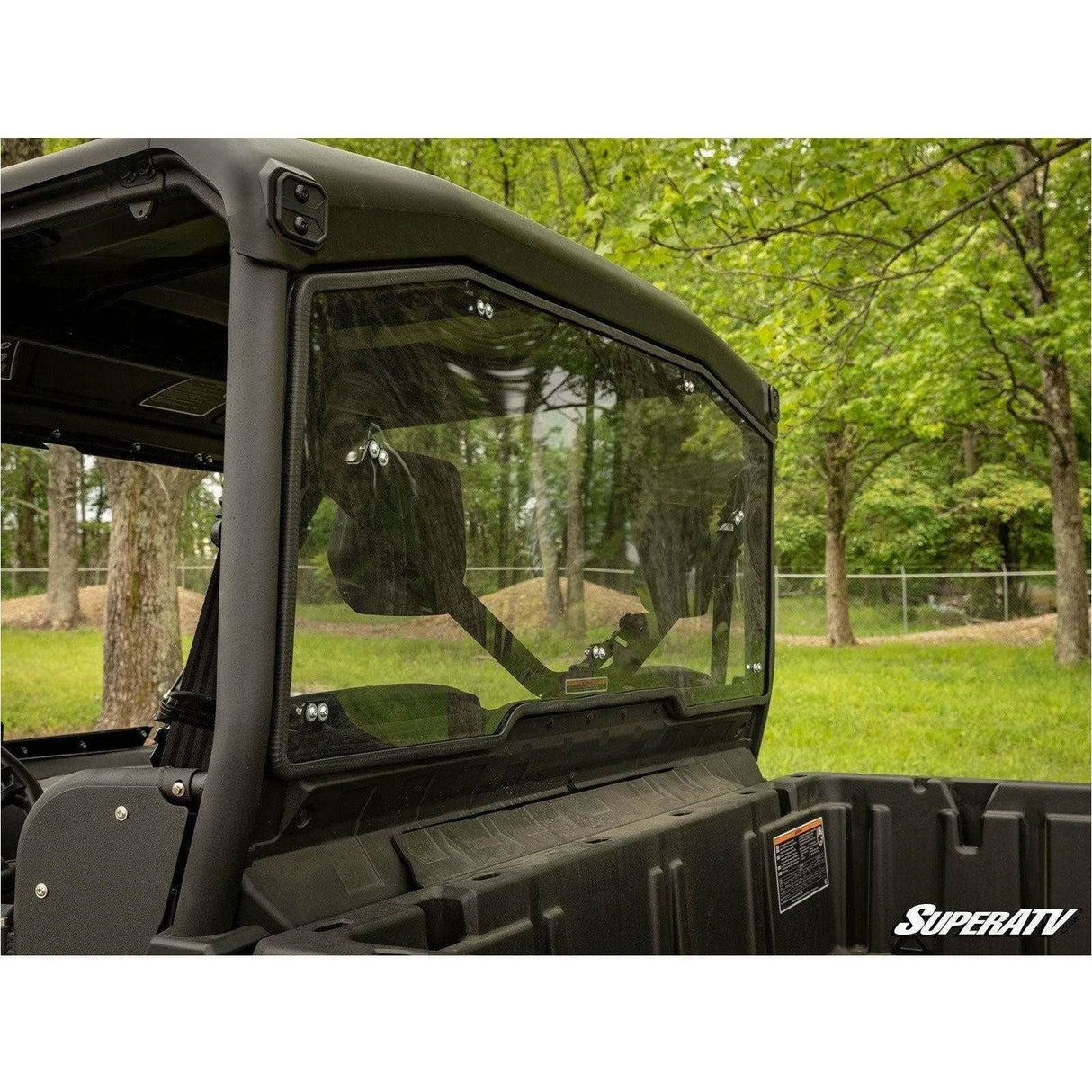 Can Am Defender Rear Windshield