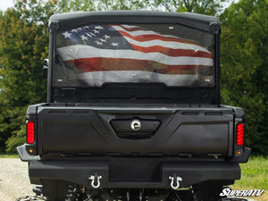 SuperATV Can-Am Defender Rear Windshield