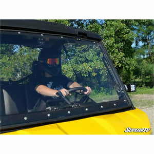 Can Am Defender Scratch Resistant Flip Windshield