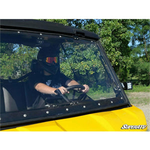 Can Am Defender Scratch Resistant Flip Windshield