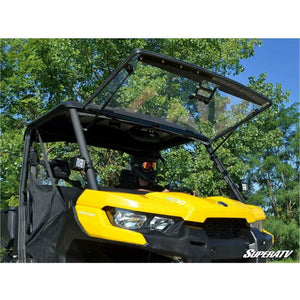 Can Am Defender Scratch Resistant Flip Windshield