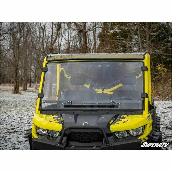 Can Am Defender Scratch Resistant Vented Full Windshield