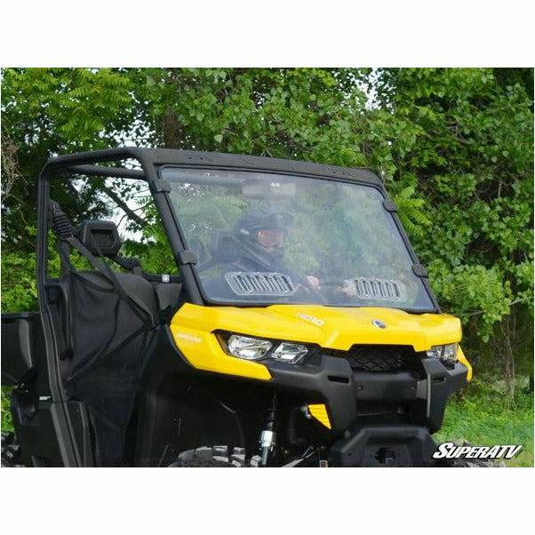 Can Am Defender Scratch Resistant Vented Full Windshield