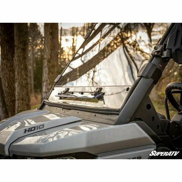 Can Am Defender Scratch Resistant Vented Full Windshield