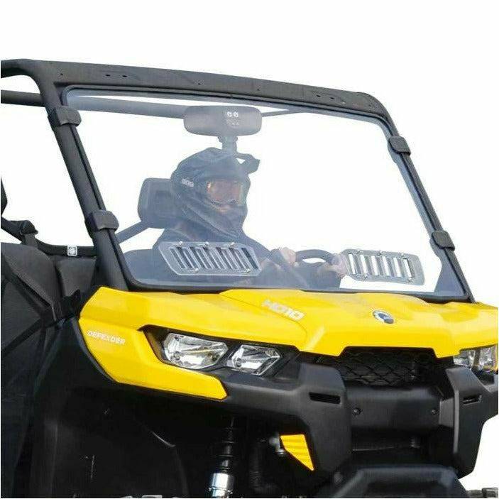 Can Am Defender Scratch Resistant Vented Full Windshield