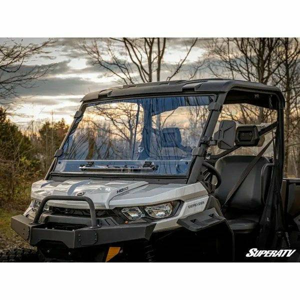 Can Am Defender Scratch Resistant Vented Full Windshield