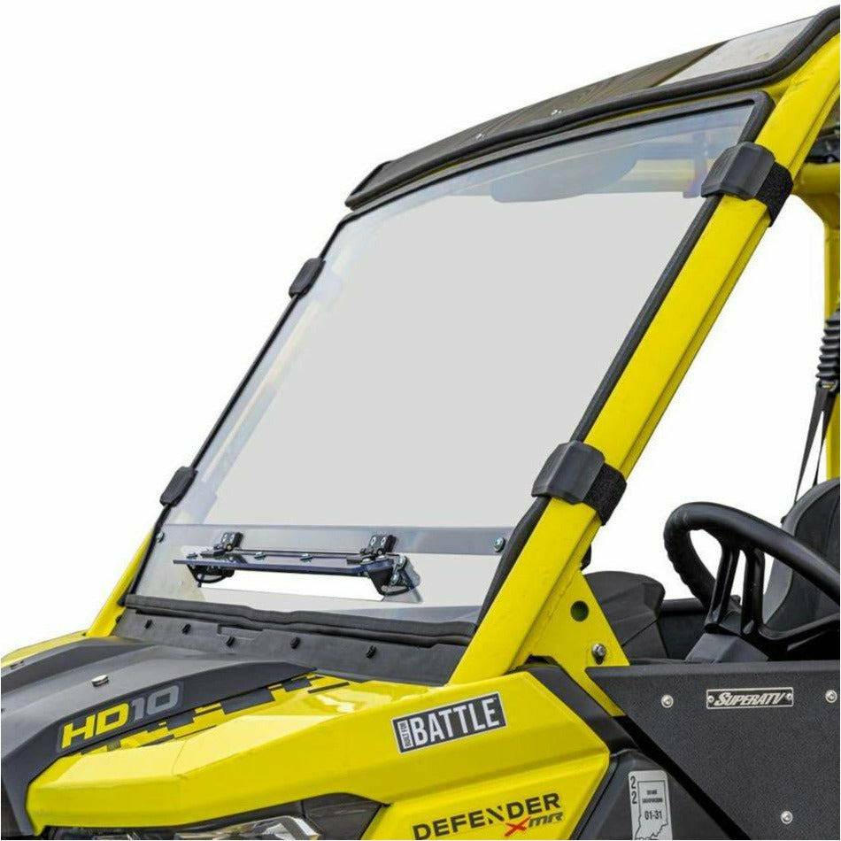 Can Am Defender Scratch Resistant Vented Full Windshield