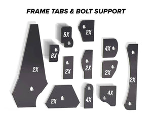 SuperATV Can-Am Defender Weld-In Gusset Kit