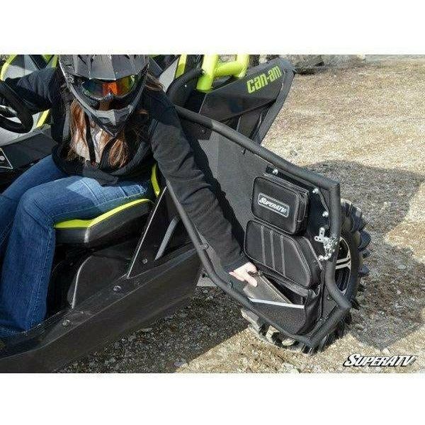 Photo of Can Am Maverick Door Bags (Pair) by SuperATV - Premium Storage for UTVs / Side by Sides