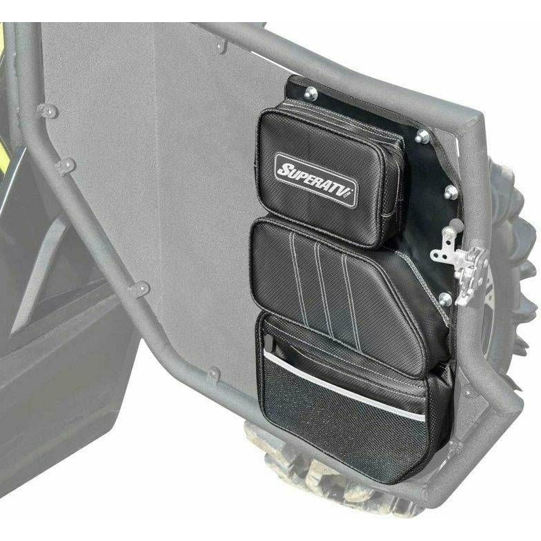 Photo of Can Am Maverick Door Bags (Pair) by SuperATV - Premium Storage for UTVs / Side by Sides