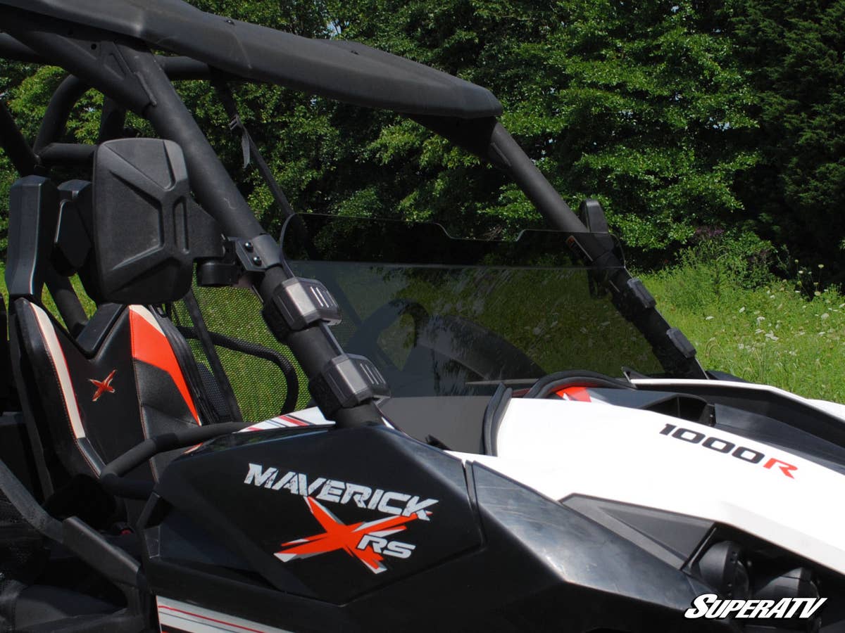 SuperATV Can-Am Maverick Half Windshield