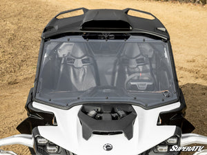 SuperATV Can-Am Maverick R Scratch-Resistant Full Windshield