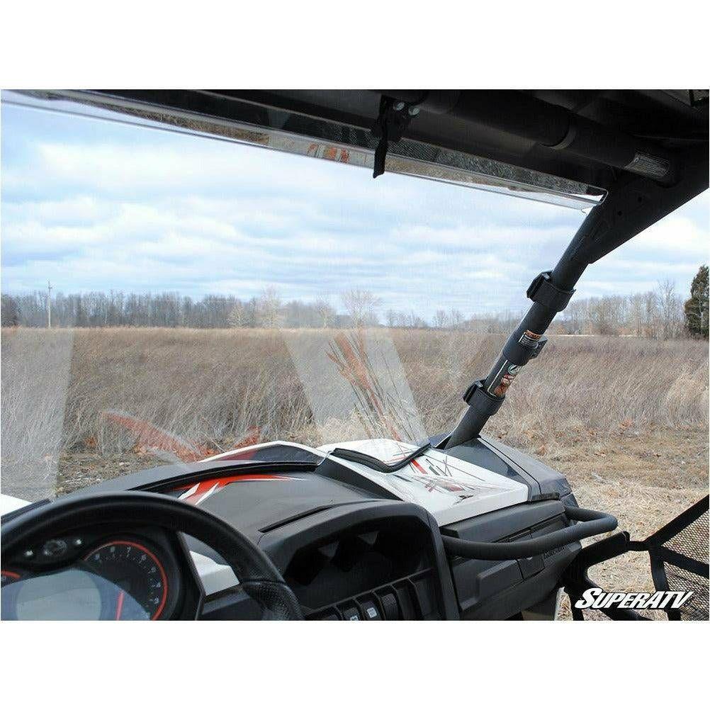 Photo of Can Am Maverick Scratch Resistant Full Windshield by SuperATV - Premium Windshields for UTVs / Side by Sides