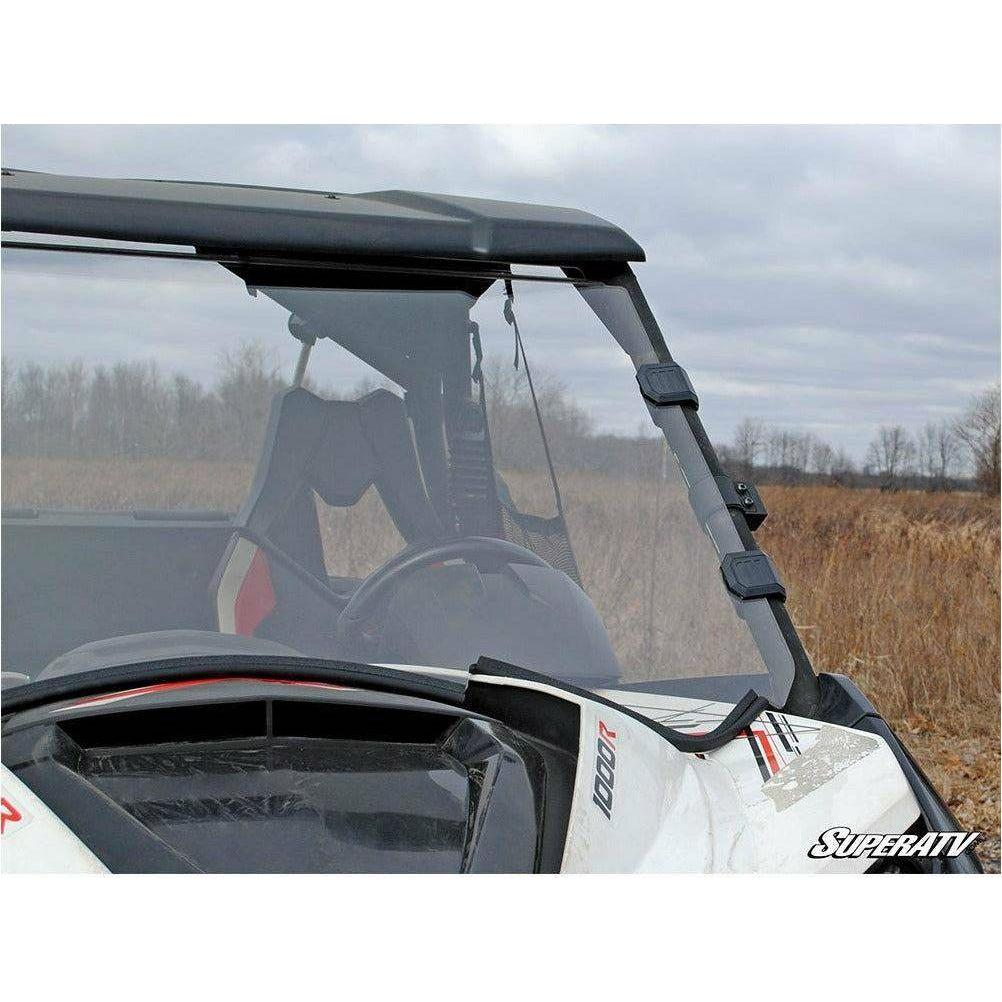 Photo of Can Am Maverick Scratch Resistant Full Windshield by SuperATV - Premium Windshields for UTVs / Side by Sides