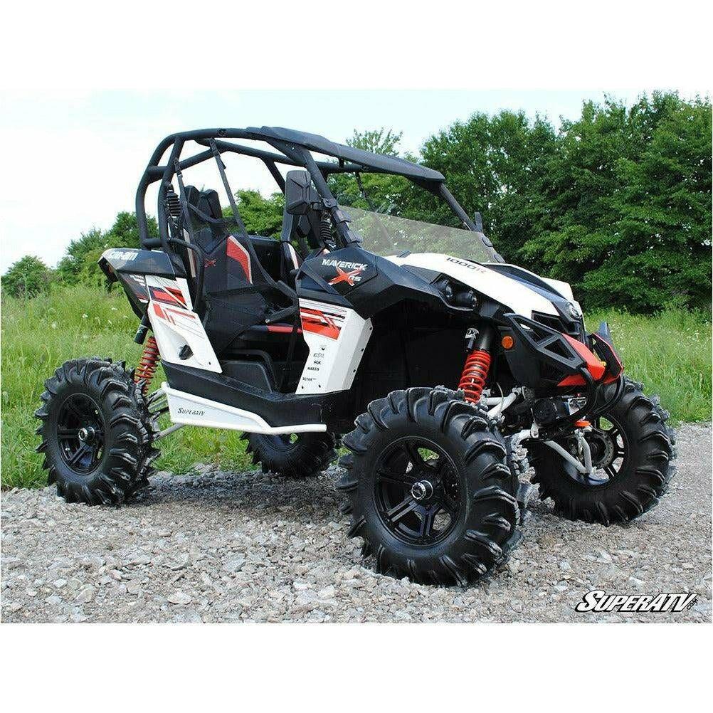 Photo of Can Am Maverick Scratch Resistant Half Windshield by SuperATV - Premium Windshields for UTVs / Side by Sides