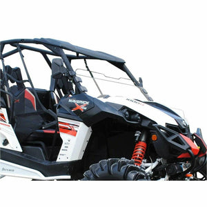 Can Am Maverick Scratch Resistant Half Windshield