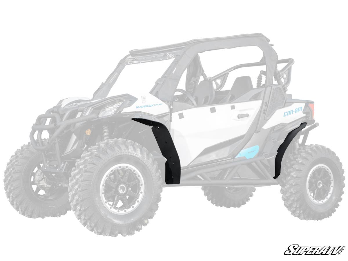 SuperATV Can-Am Maverick Sport Low Profile Fender Flares