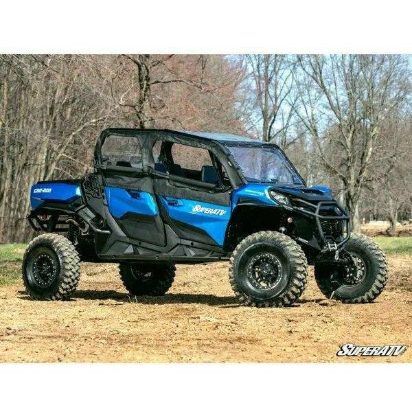 Photo of Can Am Maverick Sport MAX Primal Soft Cab Enclosure Upper Doors by SuperATV - Premium Doors for UTVs / Side by Sides