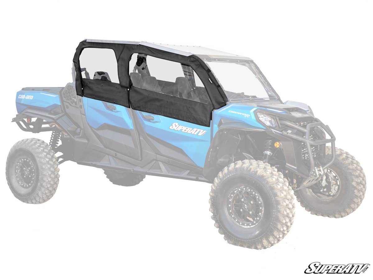 SuperATV Can-Am Maverick Sport Primal Soft Cab Enclosure Upper Doors