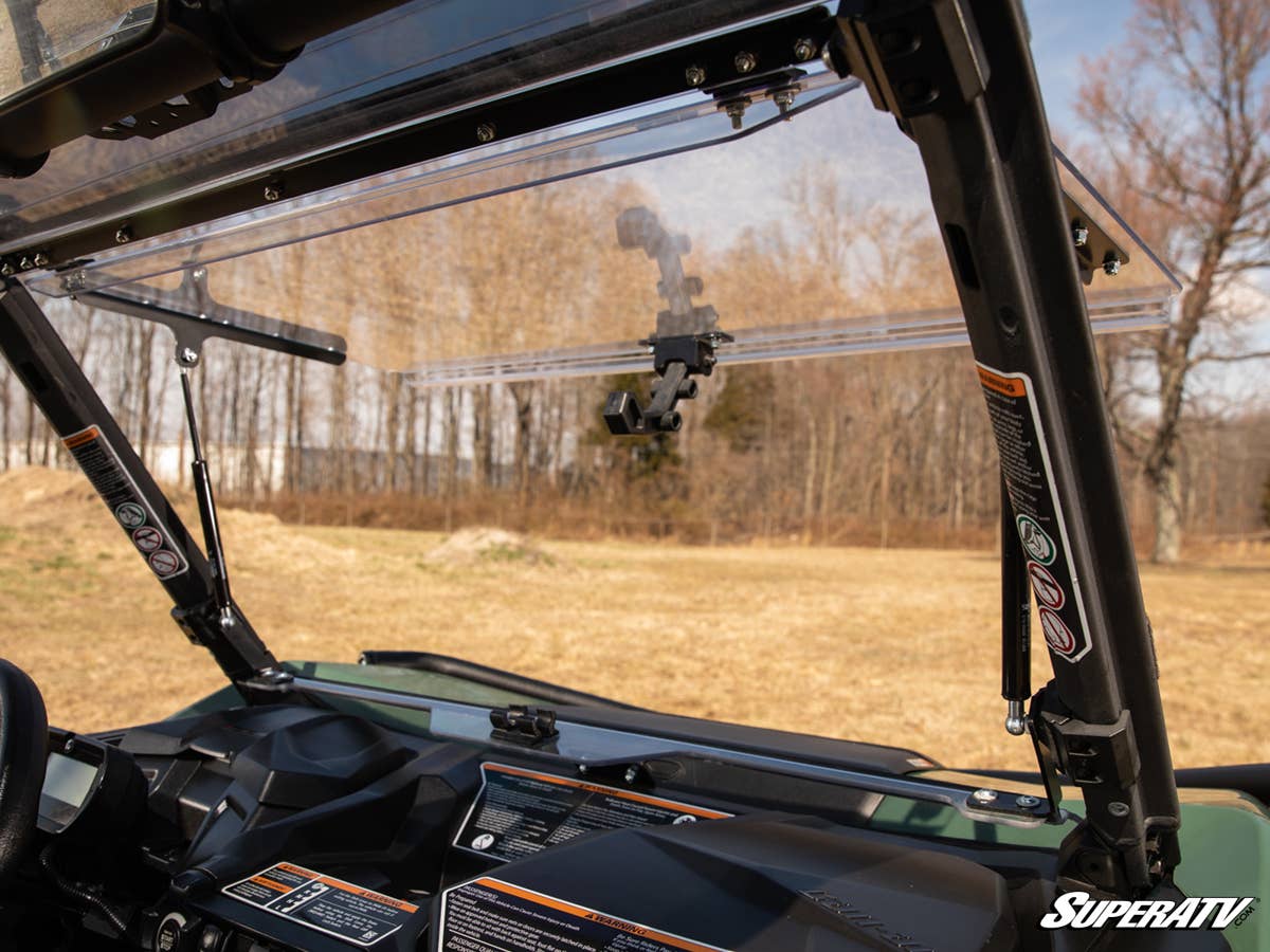 SuperATV Can-Am Maverick Sport Scratch Resistant Flip Windshield