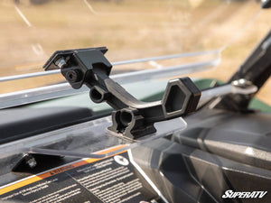 SuperATV Can-Am Maverick Sport Scratch Resistant Flip Windshield