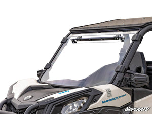 SuperATV Can-Am Maverick Sport Scratch Resistant Vented Full Windshield