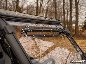 SuperATV Can-Am Maverick Sport Scratch Resistant Vented Full Windshield