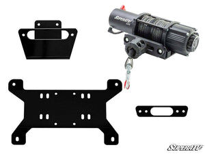 SuperATV Can-Am Maverick Winch Mounting Plate