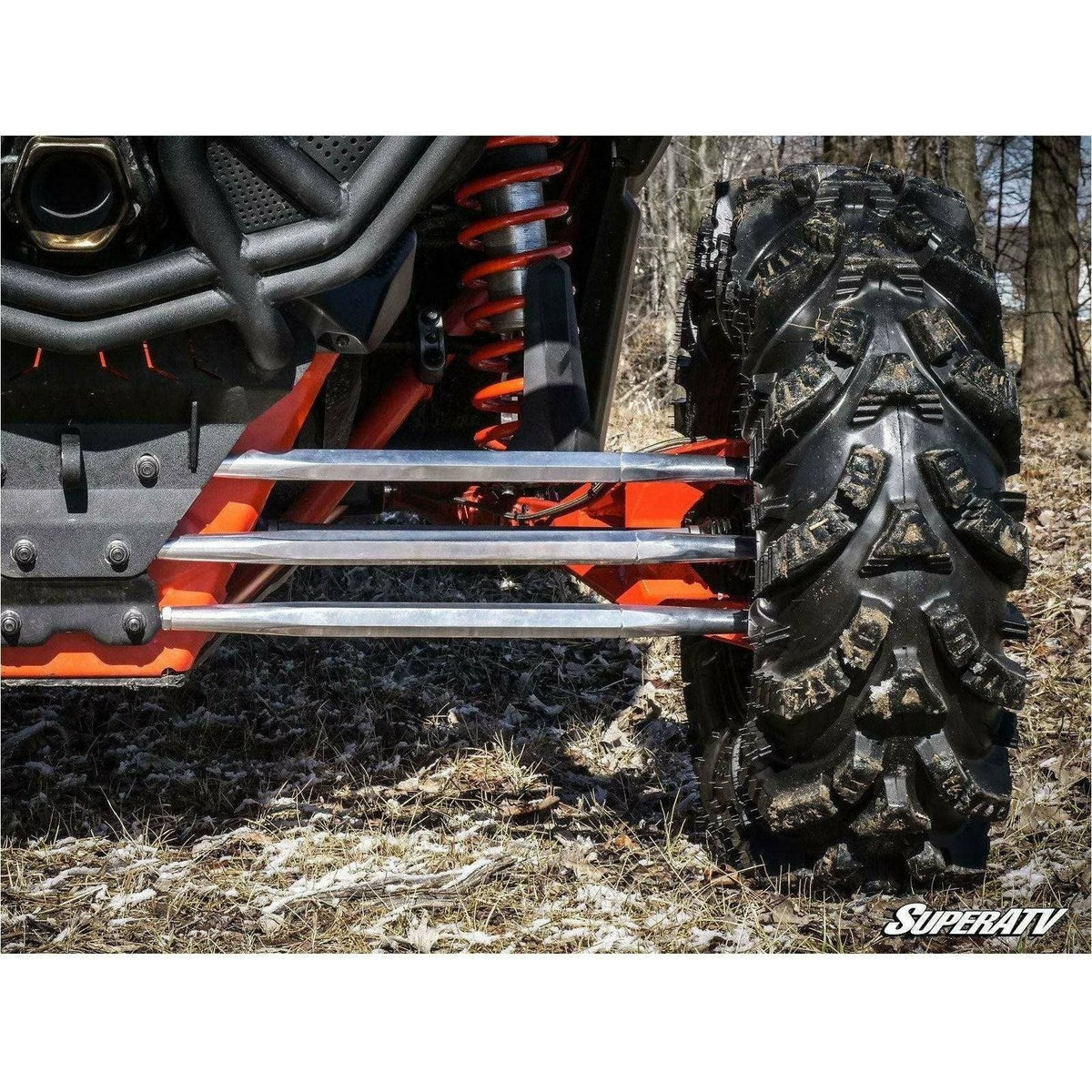 Photo of Can Am X3 Billet Aluminum Radius Arms by SuperATV - Premium Radius Rods & Plates for UTVs / Side by Sides