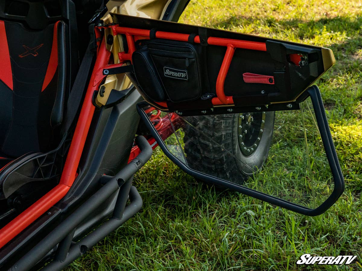 SuperATV Can-Am Maverick X3 Clear Lower Doors