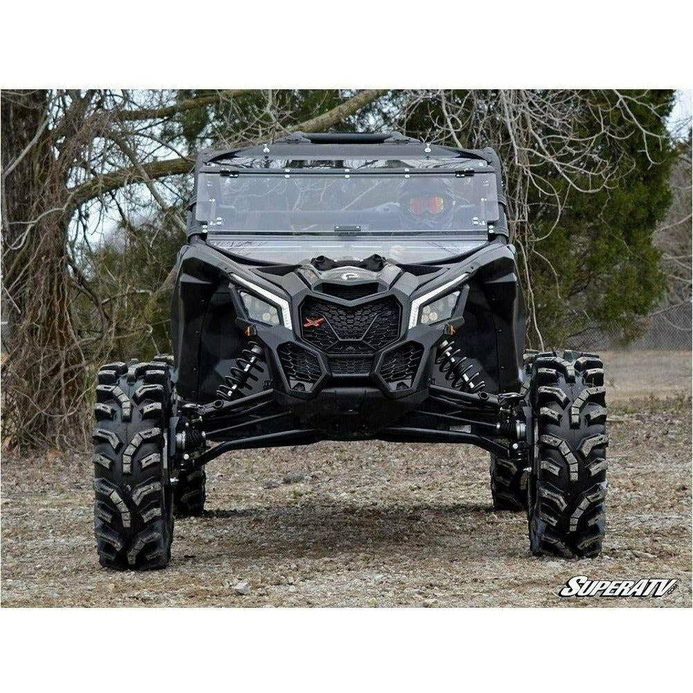 Photo of Can Am X3 Flip Windshield by SuperATV - Premium Windshields for UTVs / Side by Sides