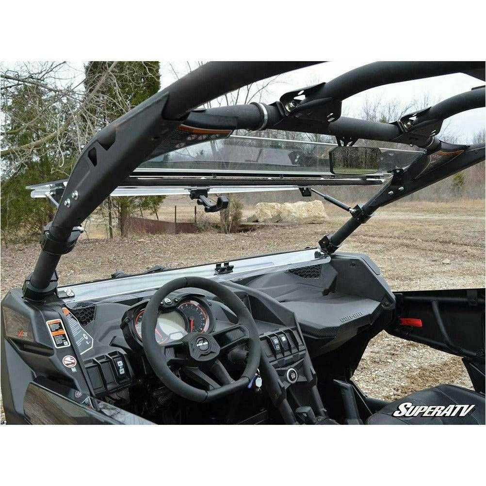 Photo of Can Am X3 Flip Windshield by SuperATV - Premium Windshields for UTVs / Side by Sides