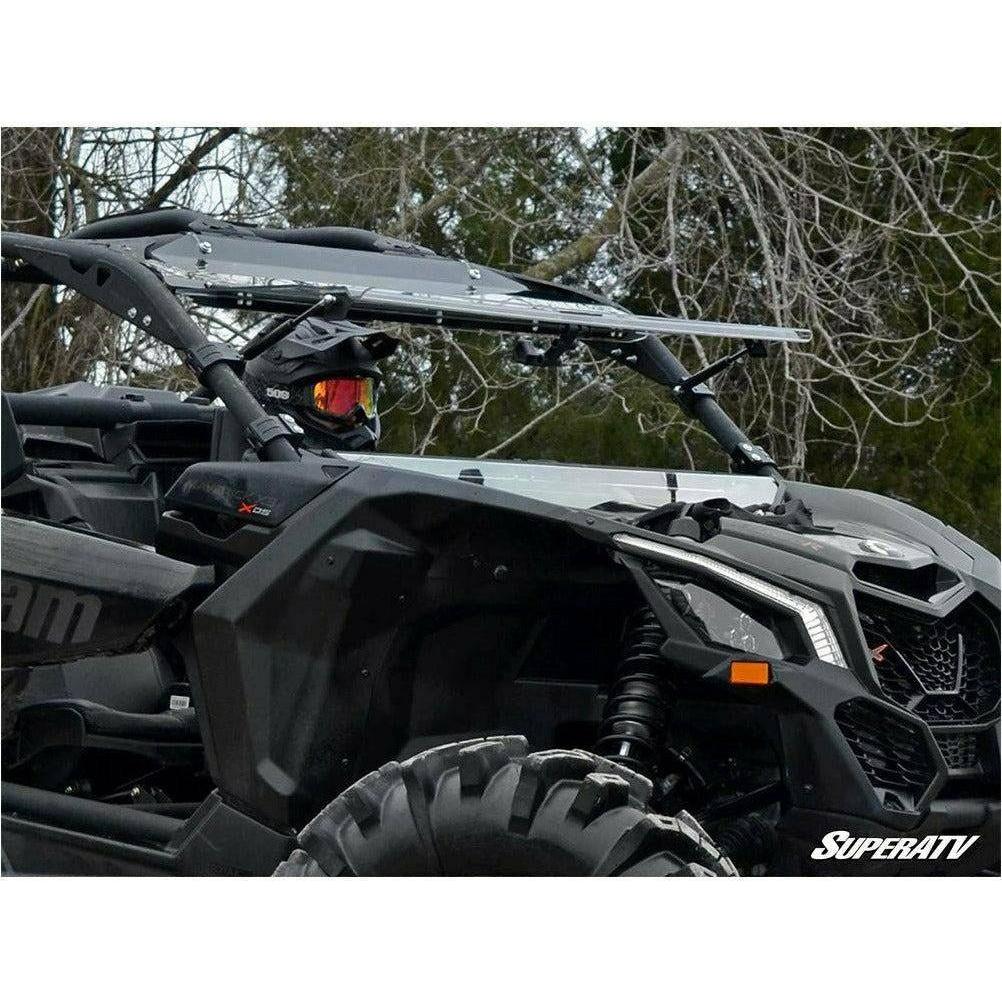 Photo of Can Am X3 Flip Windshield by SuperATV - Premium Windshields for UTVs / Side by Sides