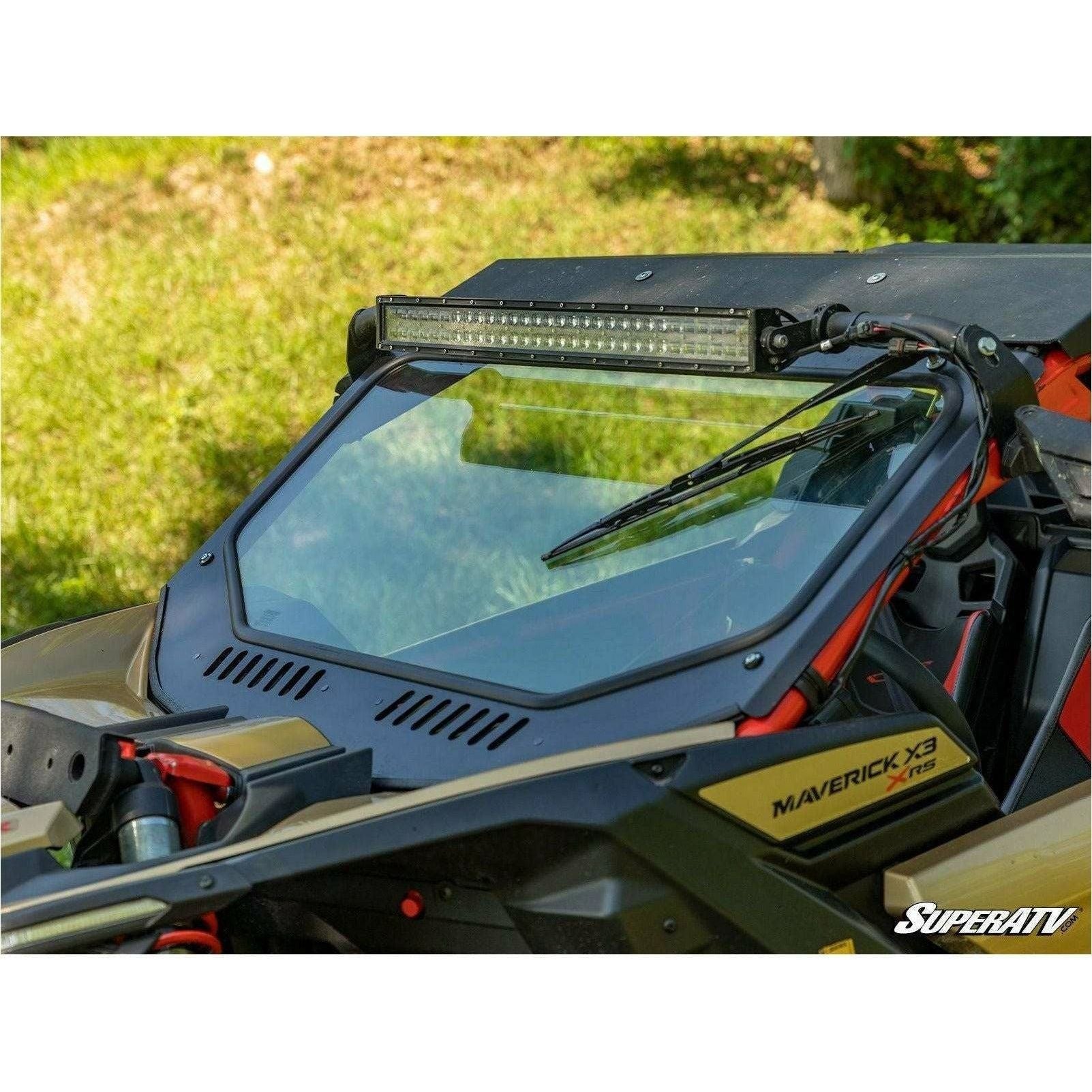 Photo of Can Am X3 Glass Windshield by SuperATV - Premium Windshields for UTVs / Side by Sides