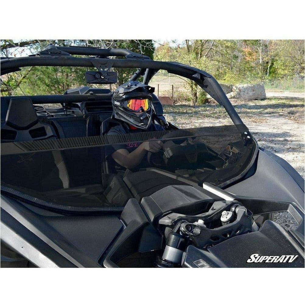 Photo of Can Am X3 Half Windshield by SuperATV - Premium Windshields for UTVs / Side by Sides