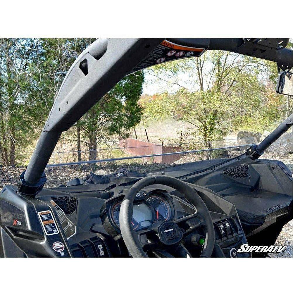 Photo of Can Am X3 Half Windshield by SuperATV - Premium Windshields for UTVs / Side by Sides