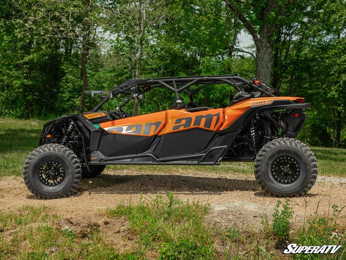 SuperATV Can-Am Maverick X3 Max Heavy-Duty Nerf Bars