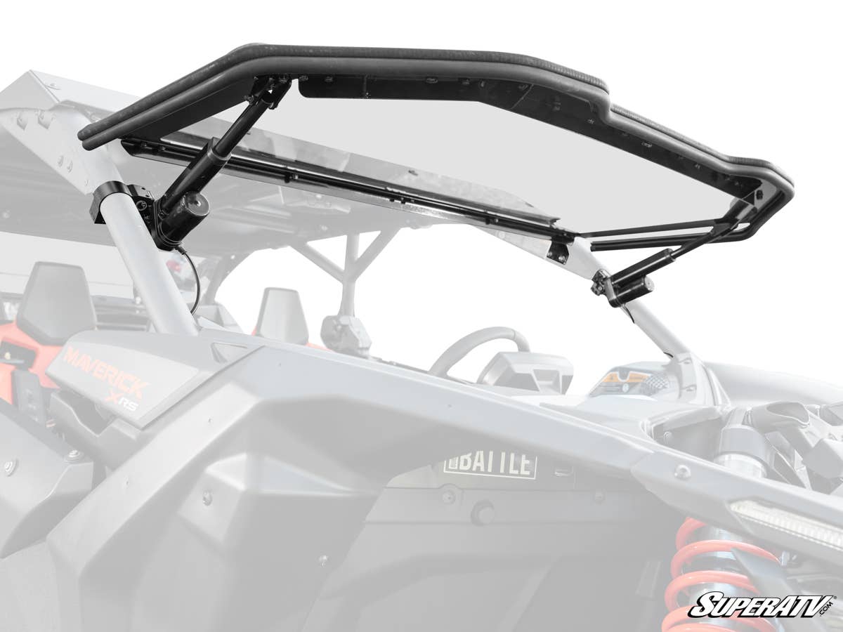 SuperATV Can-Am Maverick X3 Maxdrive Power Flip Windshield