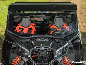 SuperATV Can-Am Maverick X3 Maxdrive Power Flip Windshield