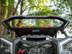 SuperATV Can-Am Maverick X3 Maxdrive Power Flip Windshield