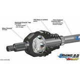 Photo of Can Am X3 Rhino 2.0 Heavy Duty Axle by SuperATV - Premium Axles for UTVs / Side by Sides