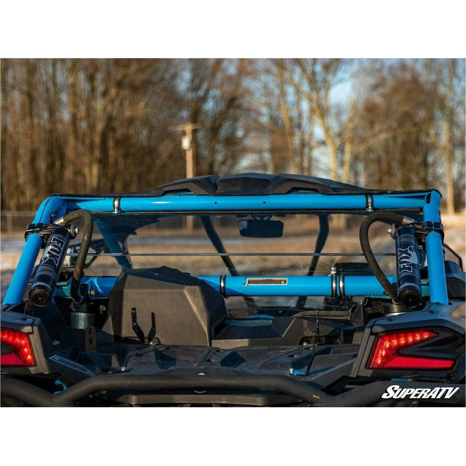Photo of Can Am X3 Scratch Resistant Rear Windshield by SuperATV - Premium Windshields for UTVs / Side by Sides