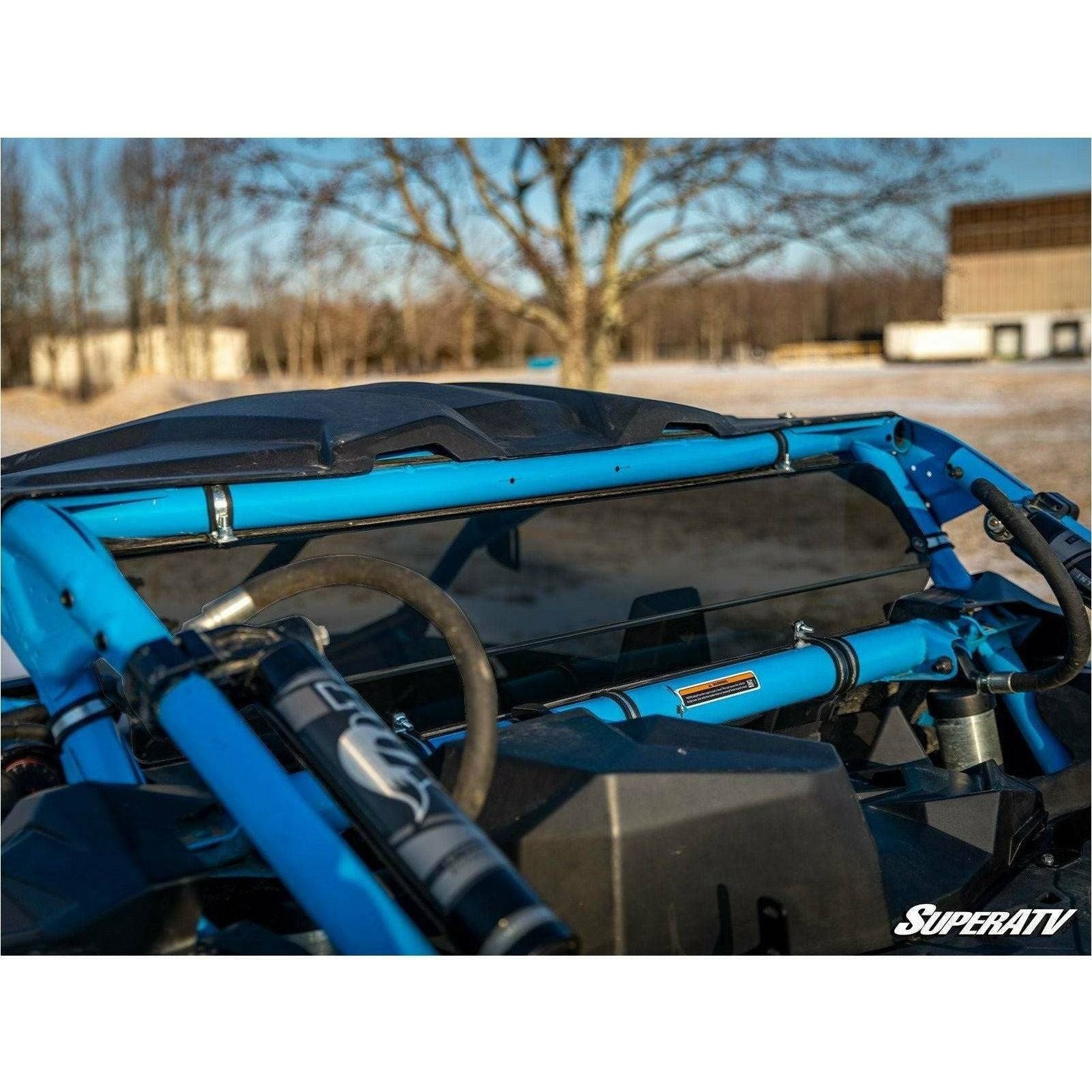 Photo of Can Am X3 Scratch Resistant Rear Windshield by SuperATV - Premium Windshields for UTVs / Side by Sides