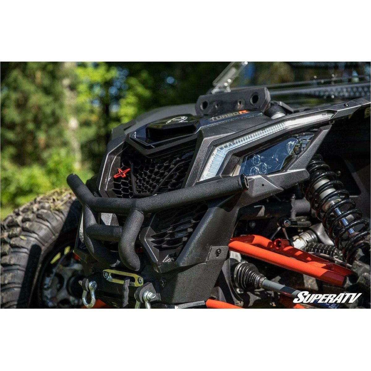Photo of Can Am X3 Winch Ready Front Bumper by SuperATV - Premium Bumpers for UTVs / Side by Sides
