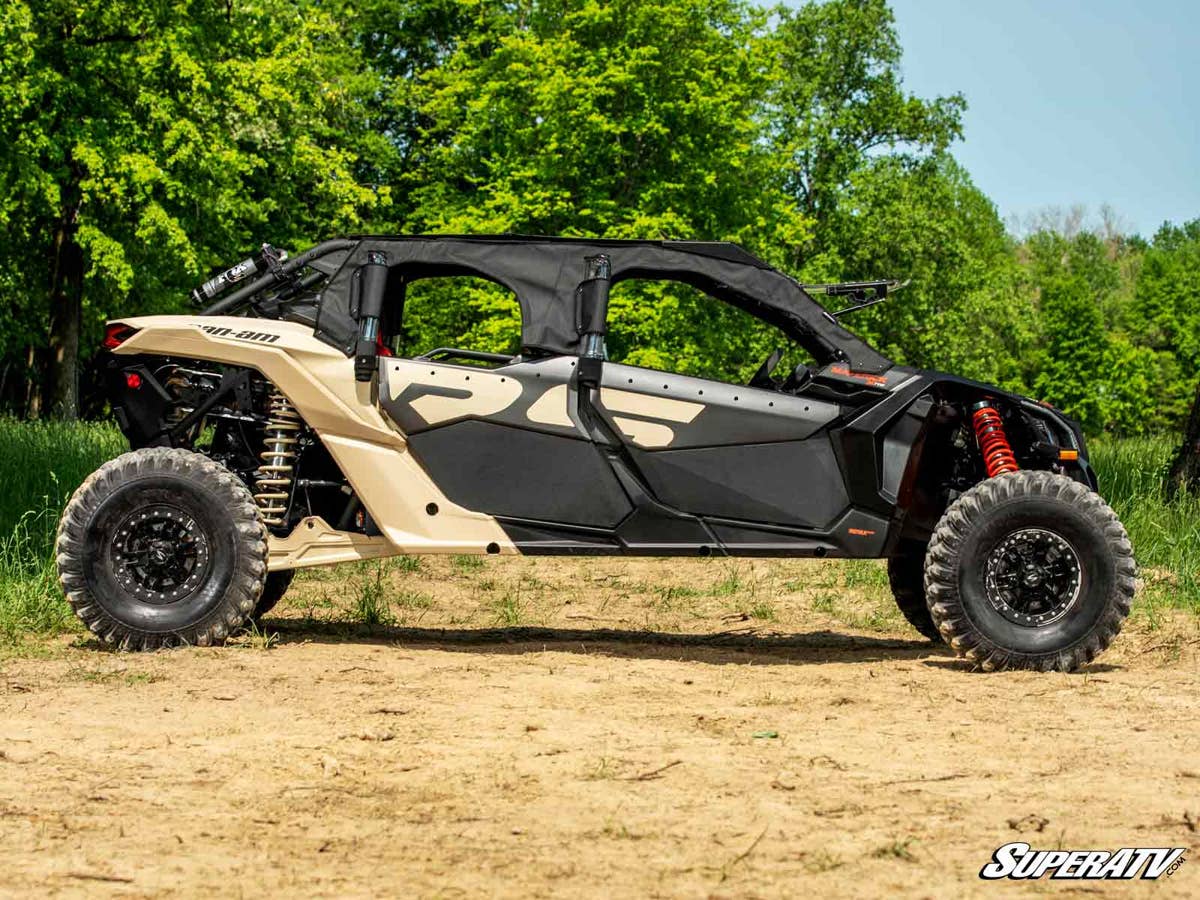 SuperATV Can-Am Maverick X3 Max Primal Soft Cab Enclosure Upper Doors