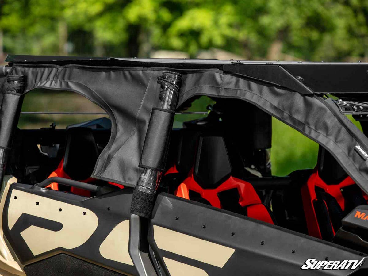 SuperATV Can-Am Maverick X3 Max Primal Soft Cab Enclosure Upper Doors