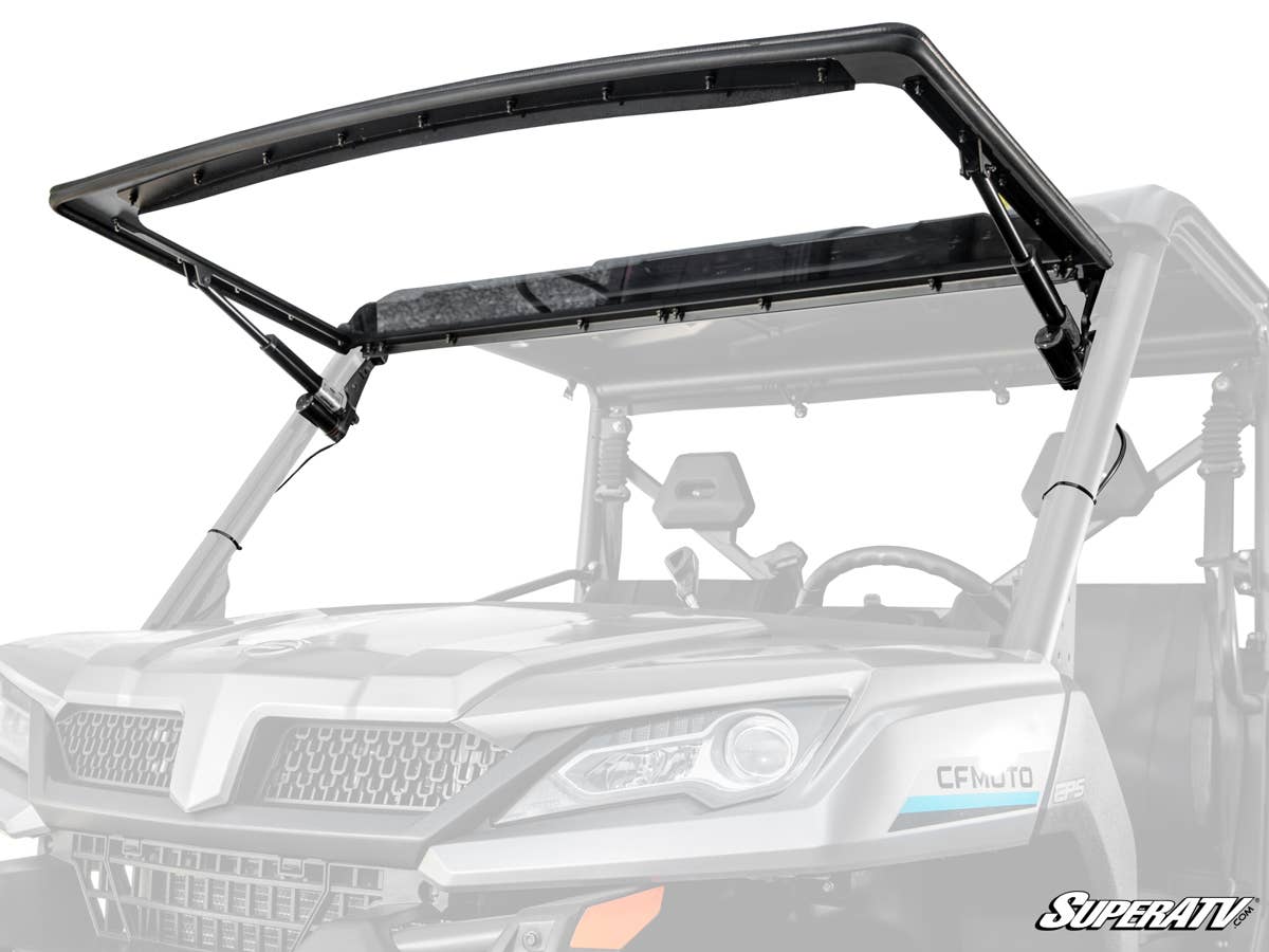 SuperATV CFMOTO UForce 1000 Maxdrive Power Flip Windshield