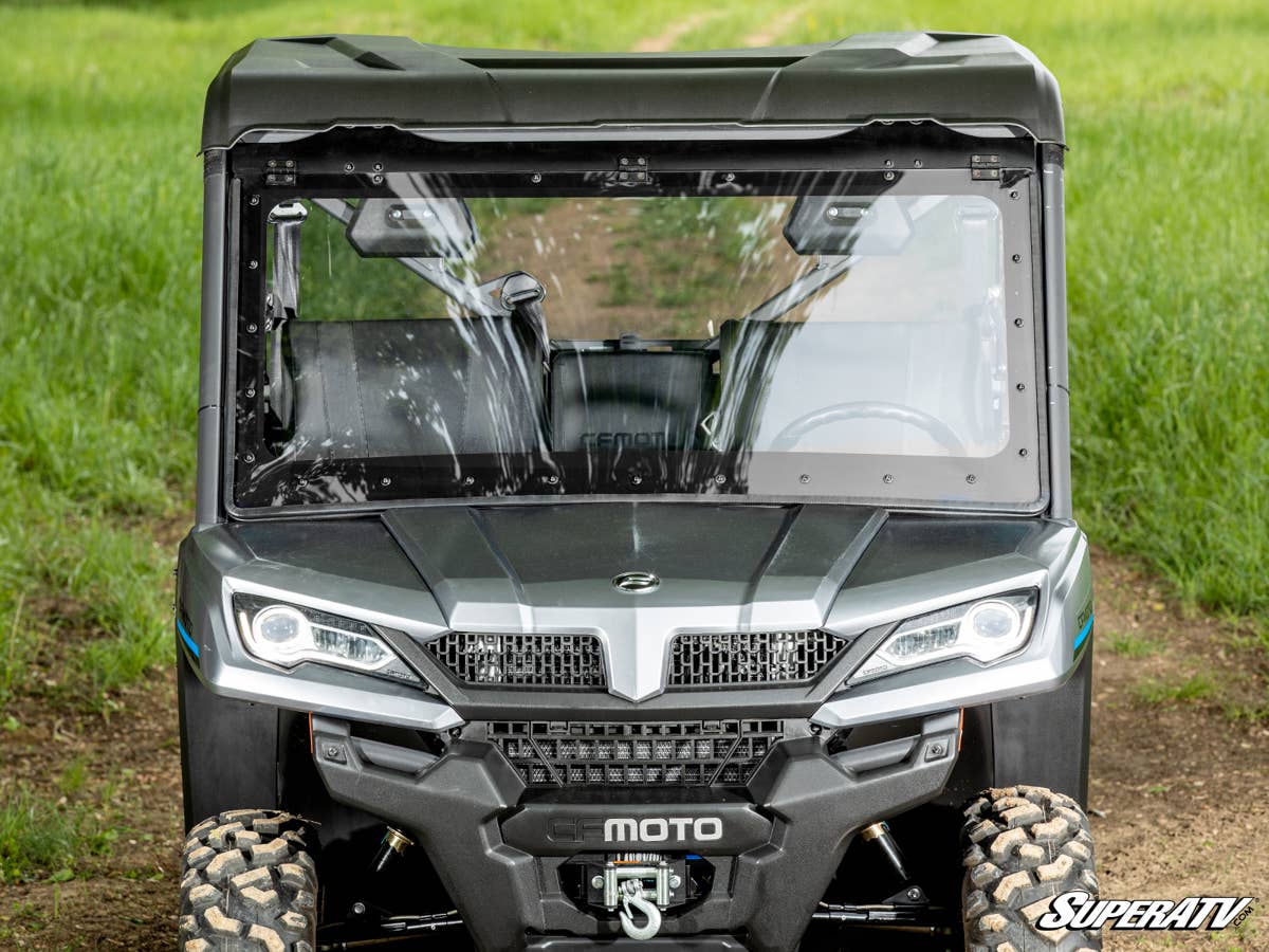 SuperATV CFMOTO UForce 1000 Maxdrive Power Flip Windshield