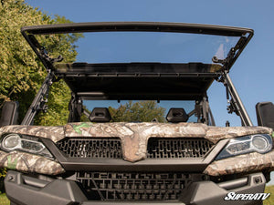 SuperATV CFMOTO UForce 1000 Scratch Resistant Flip Windshield